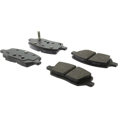 Centric Parts Disc Brake Pad Set C-Tek Ceramic with Shims for 2005-2009 Buick Terraza 103.10930