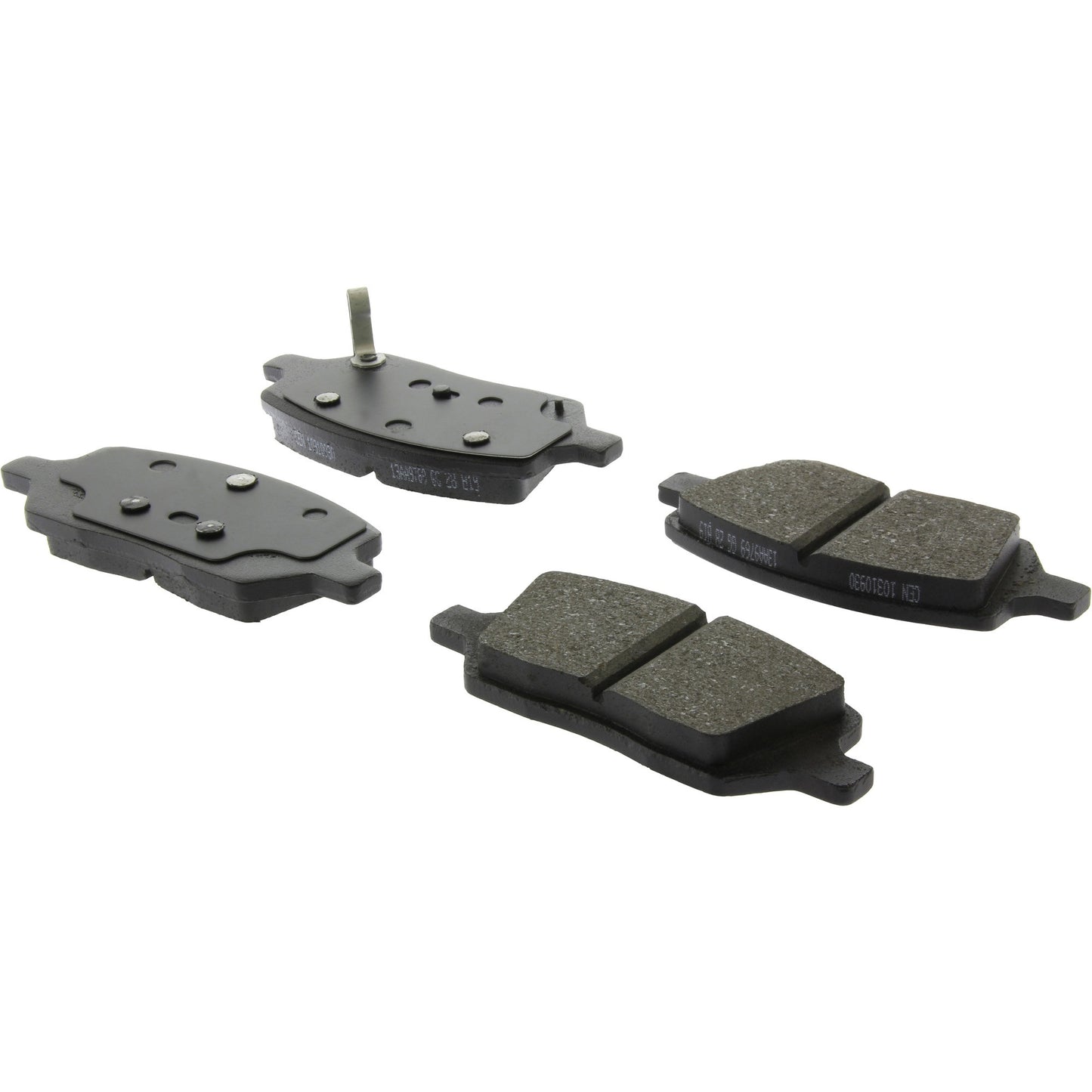 Centric Parts Disc Brake Pad Set C-Tek Ceramic with Shims for 2005-2009 Buick Terraza 103.10930