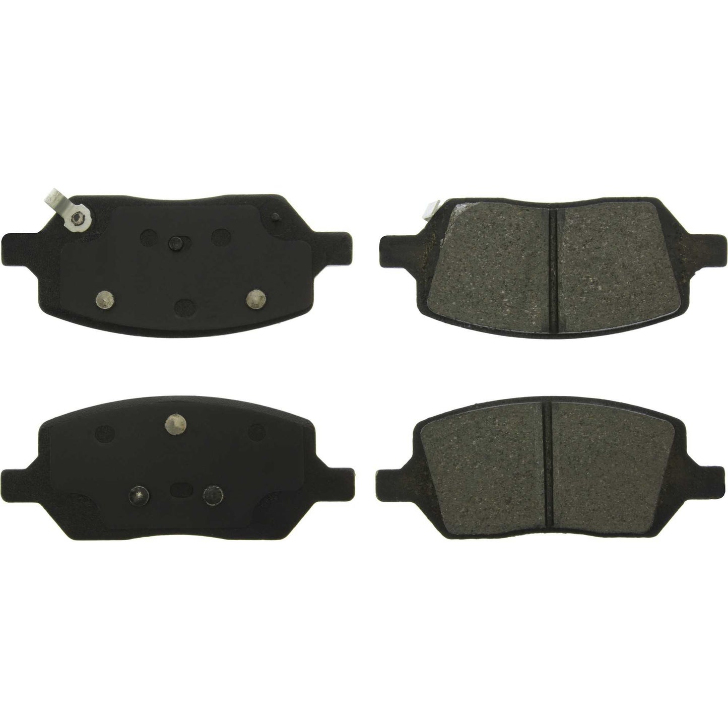 Centric Parts Disc Brake Pad Set C-Tek Ceramic with Shims for 2005-2009 Buick Terraza 103.10930
