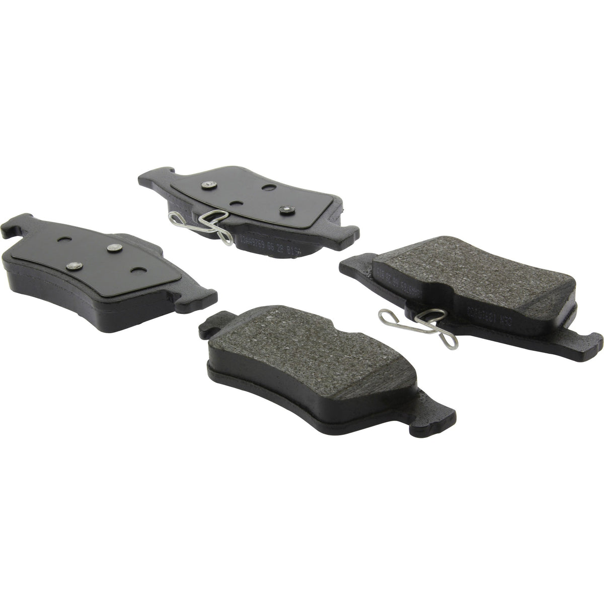 Centric Parts Disc Brake Pad Set C-Tek Ceramic with Shims for 2007-2022 vehicles