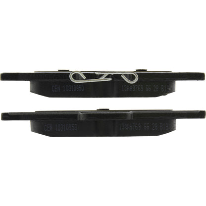 Centric Parts Disc Brake Pad Set C-Tek Ceramic with Shims for 2007-2022 vehicles
