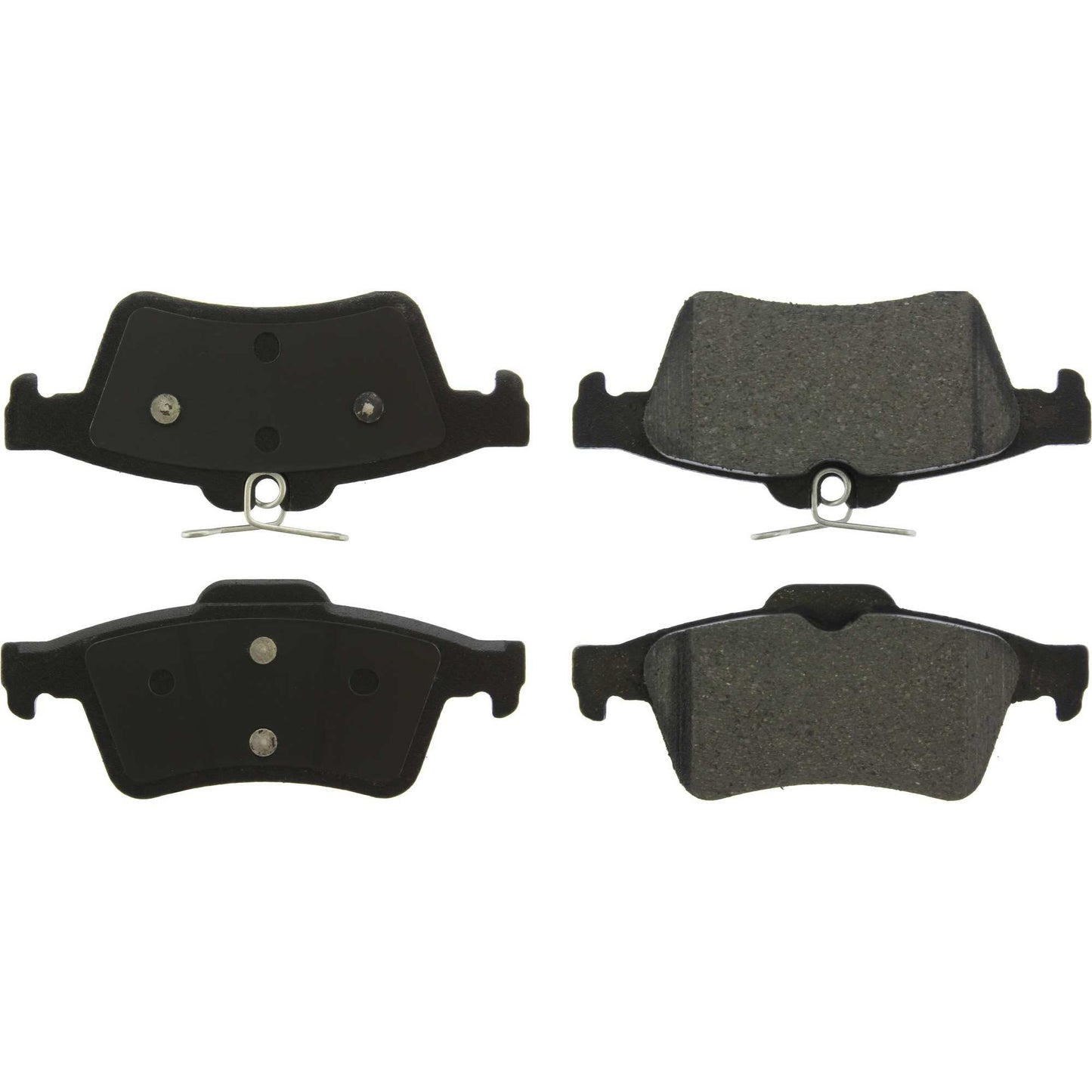 Centric Parts Disc Brake Pad Set C-Tek Ceramic with Shims for 2007-2022 vehicles