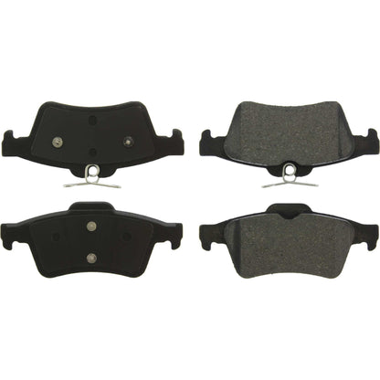 Centric Parts Disc Brake Pad Set C-Tek Ceramic with Shims for 2007-2022 vehicles