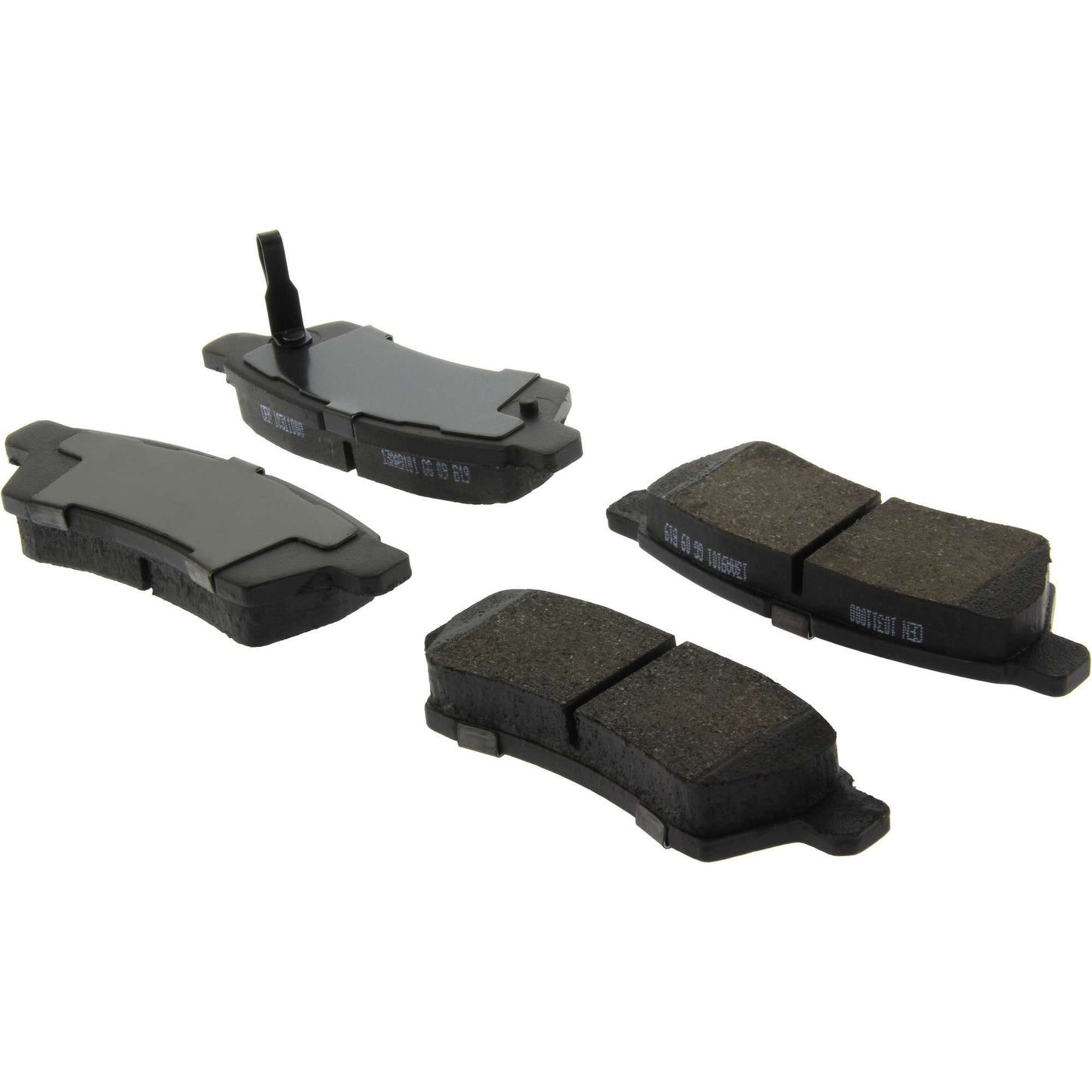 Centric Parts Disc Brake Pad Set C-Tek Ceramic with Shims for 2005-2019 Nissan Frontier, 2005-2015 Xterra, 2009-2012 Suzuki Equator 103.11000