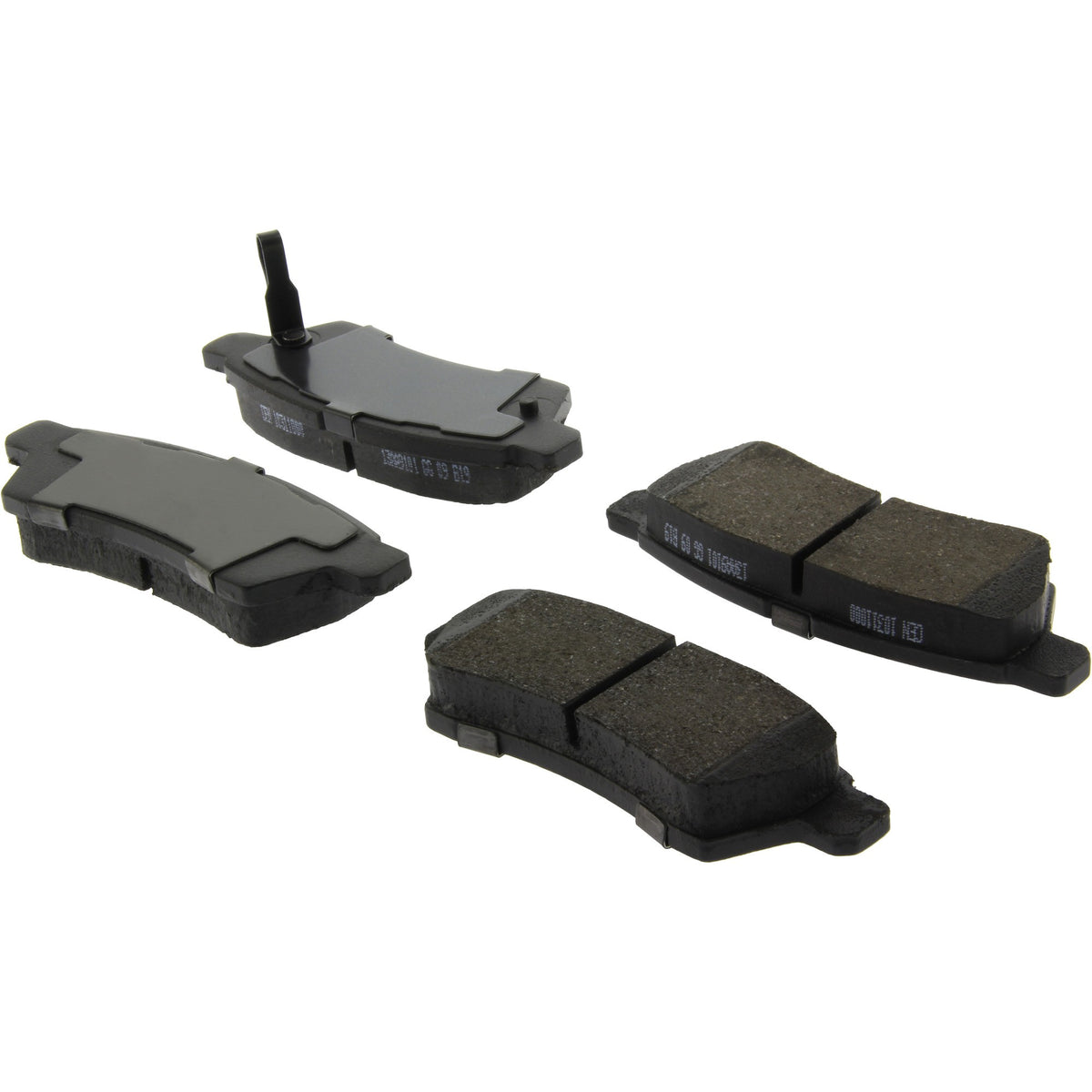 Centric Parts Disc Brake Pad Set C-Tek Ceramic with Shims for 2005-2019 Nissan Frontier, 2005-2015 Xterra, 2009-2012 Suzuki Equator 103.11000