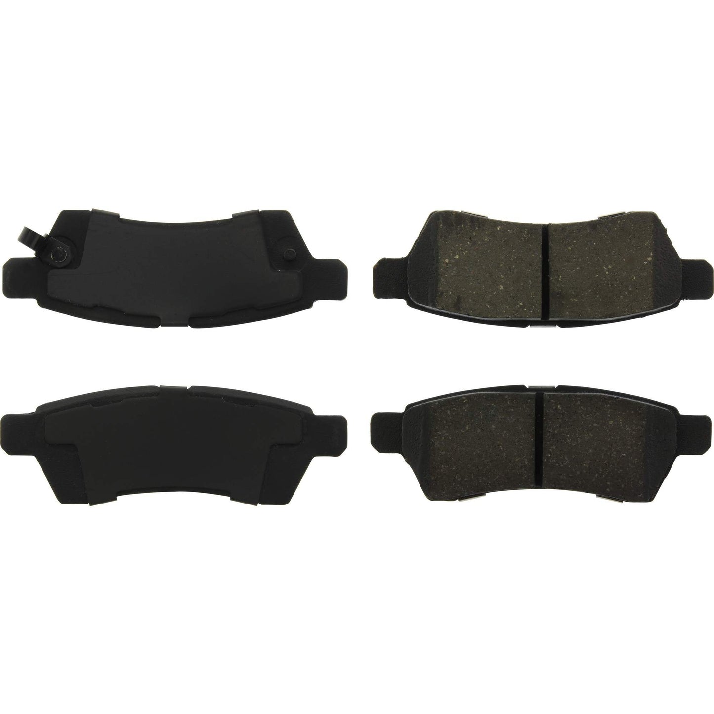 Centric Parts Disc Brake Pad Set C-Tek Ceramic with Shims for 2005-2019 Nissan Frontier, 2005-2015 Xterra, 2009-2012 Suzuki Equator 103.11000