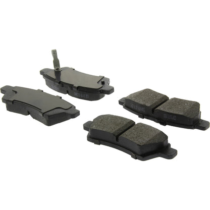 Centric Parts Disc Brake Pad Set C-Tek Ceramic with Shims for 2004-2012 Nissan Pathfinder 103.11010