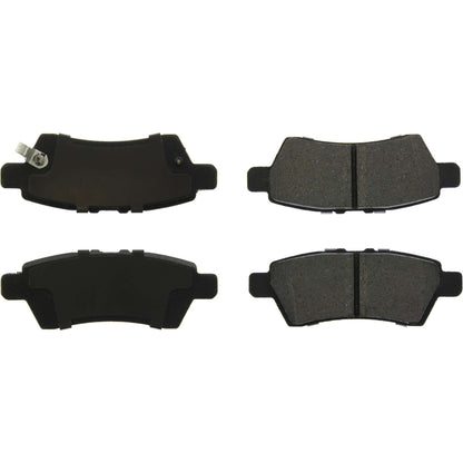Centric Parts Disc Brake Pad Set C-Tek Ceramic with Shims for 2004-2012 Nissan Pathfinder 103.11010