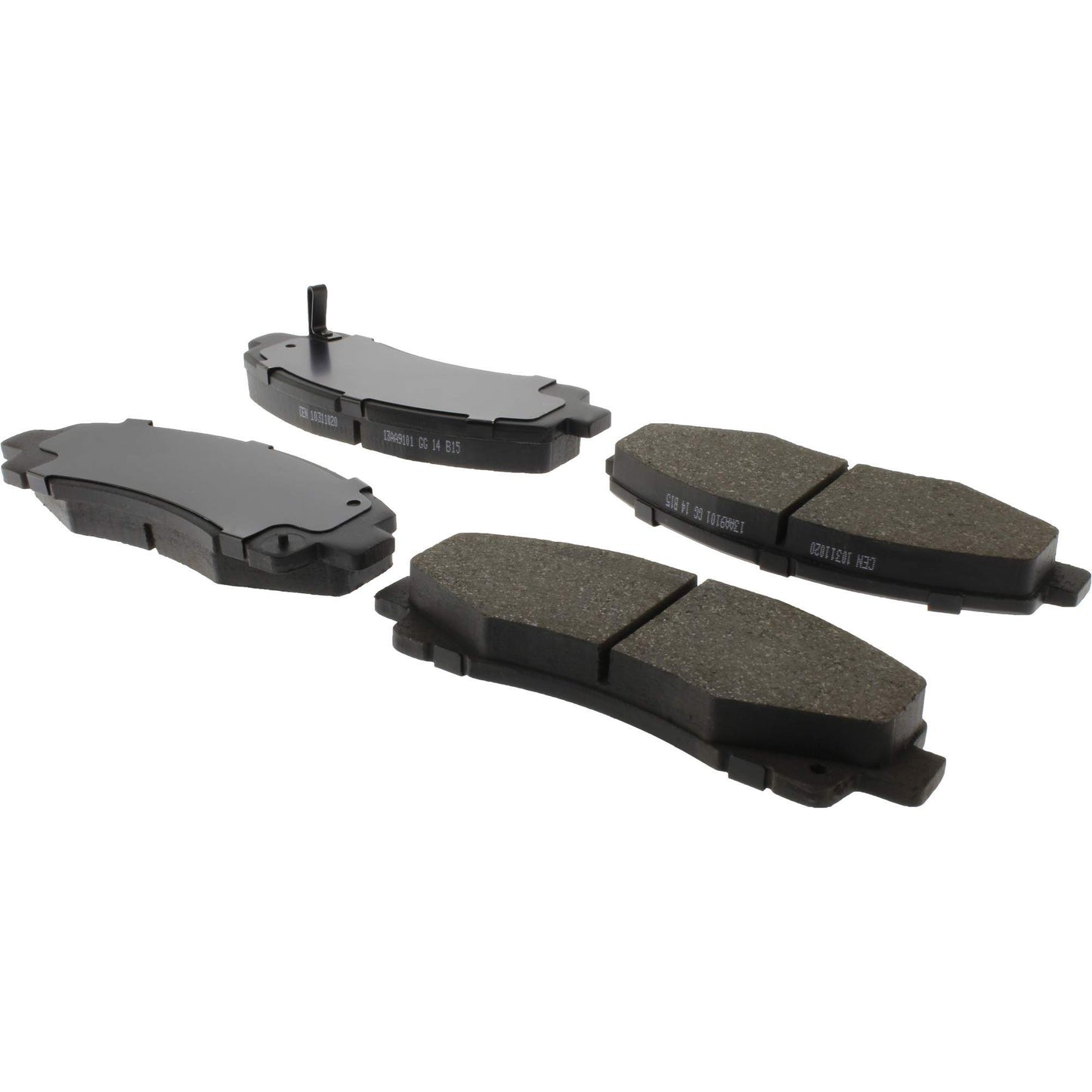 Centric Parts Disc Brake Pad Set Ceramic with Shims for 2009-2014 Acura TL 2006-2011 Honda Ridgeline 103.11020