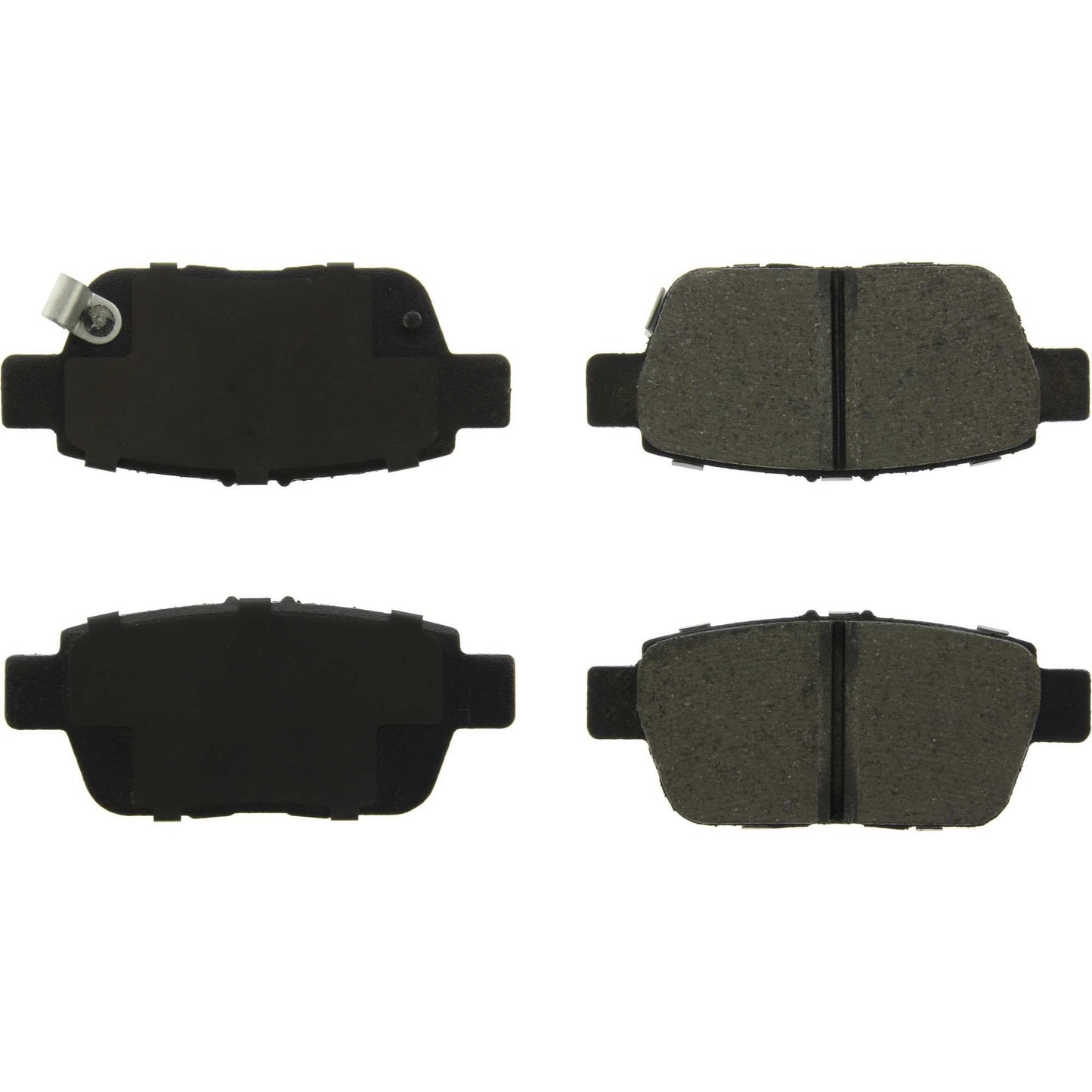 Centric Parts Disc Brake Pad Set C-Tek Ceramic with Shims for 2009-2014 Acura TL, 2006-2014 Honda Ridgeline 103.11030