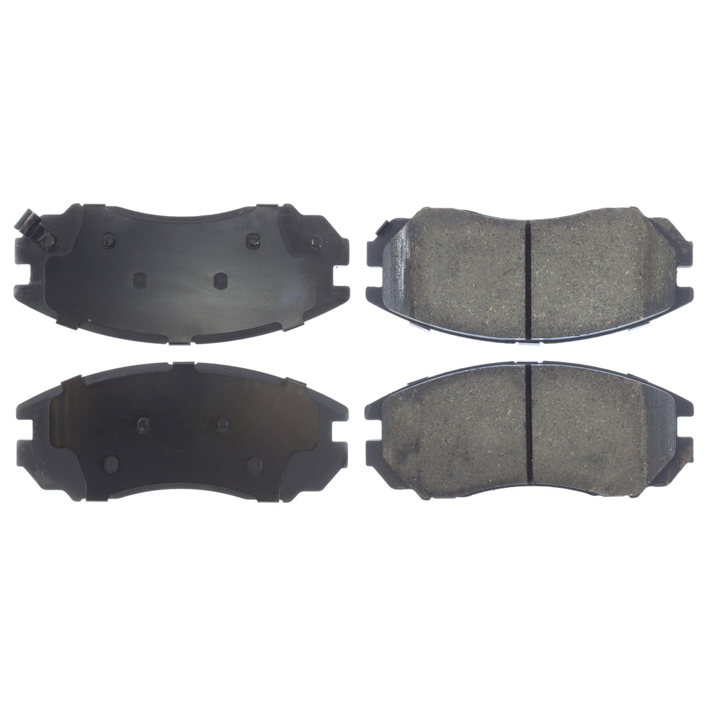 Centric Parts Disc Brake Pad Set C-Tek Ceramic with Shims for 2004-2008 Hyundai Tiburon 103.11040