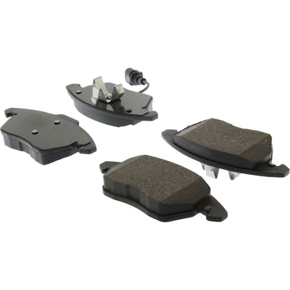 Centric Parts Disc Brake Pad Set C-Tek Ceramic with Shims for Audi A1 2018-2011, Seat Altea 2006-2012