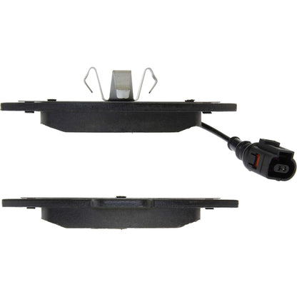 Centric Parts Disc Brake Pad Set C-Tek Ceramic with Shims for Audi A1 2018-2011, Seat Altea 2006-2012