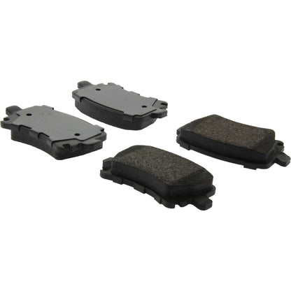 Centric Parts Disc Brake Pad Set C-Tek Ceramic with Shims for Audi A3 2006-2013, A4 2001-2009, A6 2005-2011, Q3 2015, S3 2008-2012, TT 2008-2014