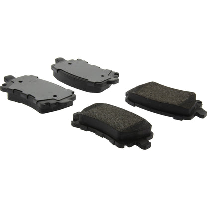 Centric Parts Disc Brake Pad Set C-Tek Ceramic with Shims for Audi A3 2006-2013, A4 2001-2009, A6 2005-2011, Q3 2015, S3 2008-2012, TT 2008-2014