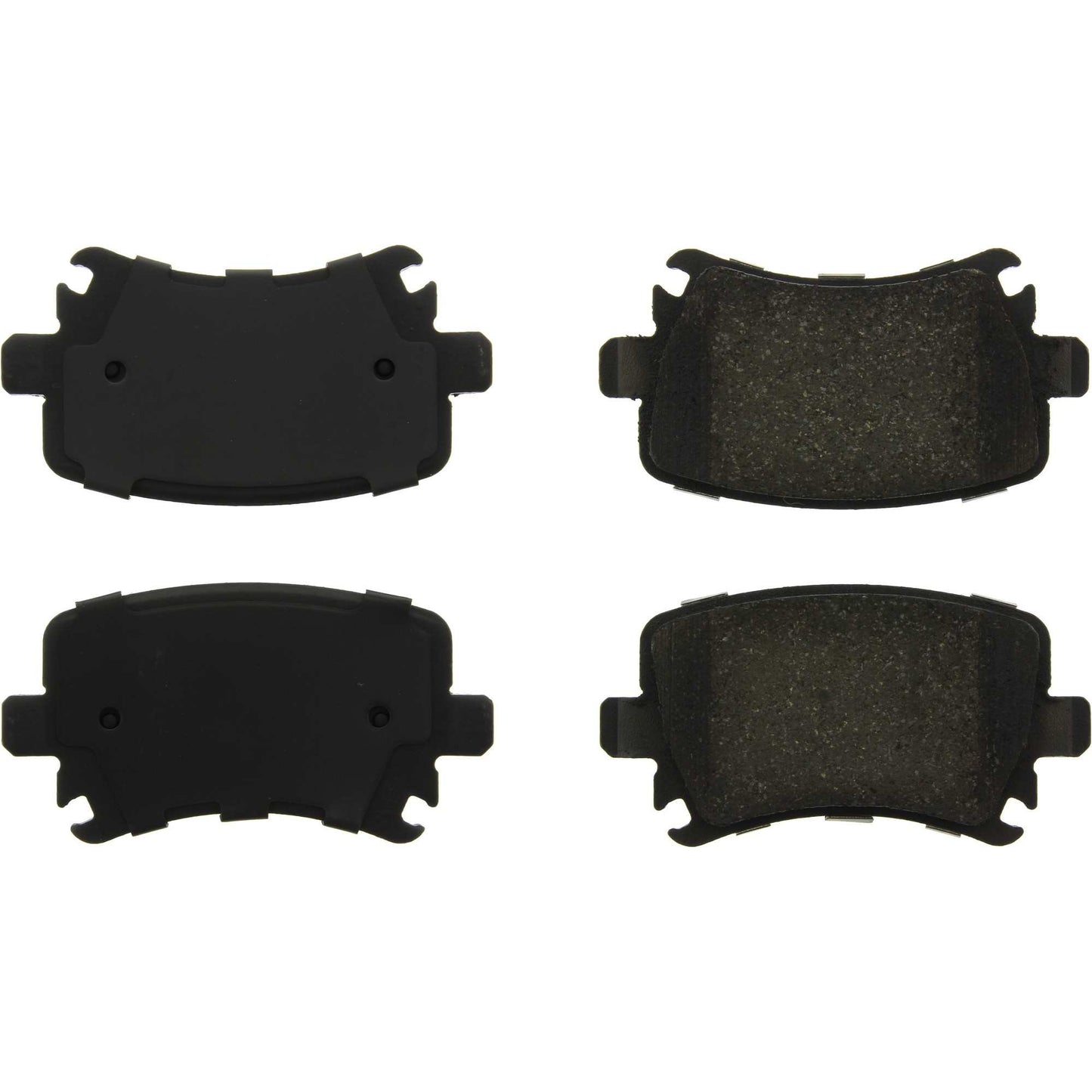 Centric Parts Disc Brake Pad Set C-Tek Ceramic with Shims for Audi A3 2006-2013, A4 2001-2009, A6 2005-2011, Q3 2015, S3 2008-2012, TT 2008-2014