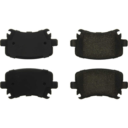 Centric Parts Disc Brake Pad Set C-Tek Ceramic with Shims for Audi A3 2006-2013, A4 2001-2009, A6 2005-2011, Q3 2015, S3 2008-2012, TT 2008-2014