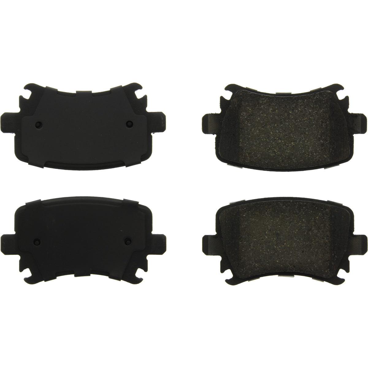 Centric Parts Disc Brake Pad Set C-Tek Ceramic with Shims for Audi A3 2006-2013, A4 2001-2009, A6 2005-2011, Q3 2015, S3 2008-2012, TT 2008-2014