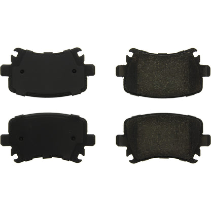 Centric Parts Disc Brake Pad Set C-Tek Ceramic with Shims for Audi A3 2006-2013, A4 2001-2009, A6 2005-2011, Q3 2015, S3 2008-2012, TT 2008-2014