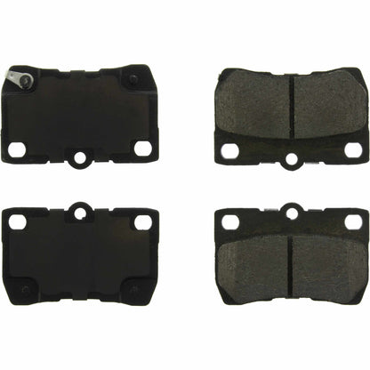 Centric Parts Disc Brake Pad Set Ceramic with Shims for Lexus GS300 2006-2011 GS350 2007-2011 GS430 2006-2007 GS450h 2007-2011 GS460 2008-2011 IS250 2006-2013 IS350 2006-2013 103.11130
