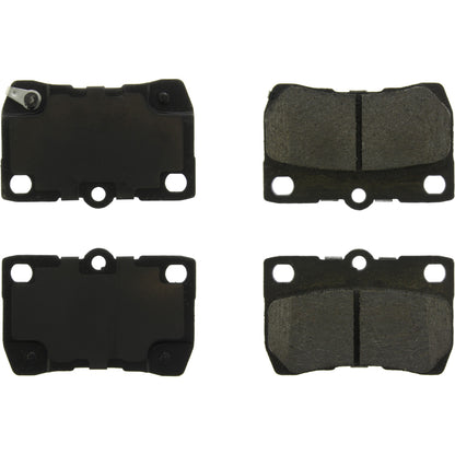 Centric Parts Disc Brake Pad Set Ceramic with Shims for Lexus GS300 2006-2011 GS350 2007-2011 GS430 2006-2007 GS450h 2007-2011 GS460 2008-2011 IS250 2006-2013 IS350 2006-2013 103.11130