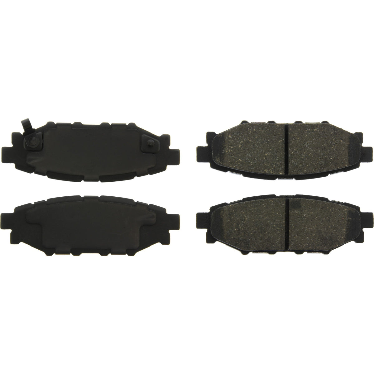 Centric Parts Disc Brake Pad Set Ceramic with Shims for 2013-2016 Subaru BRZ Scion FR-S 103.11140