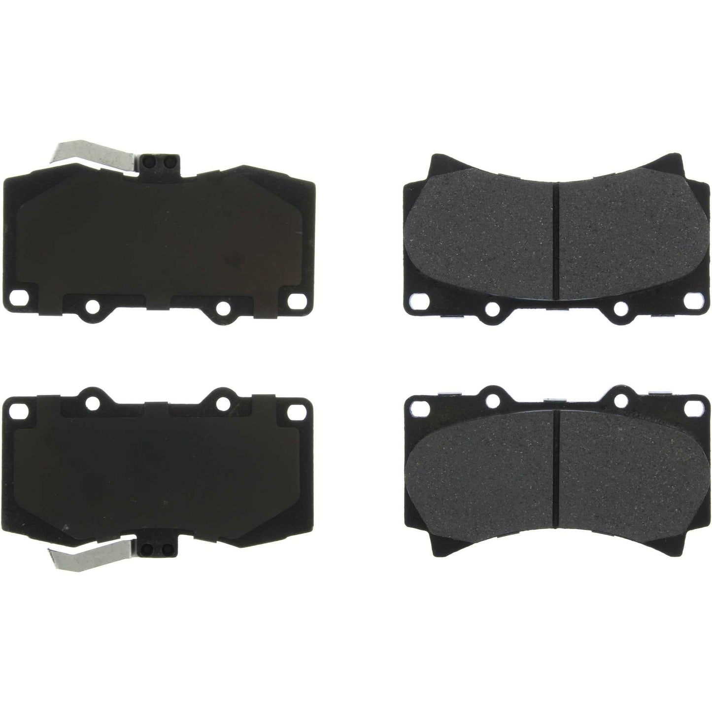 Centric Parts Disc Brake Pad Set Ceramic with Shims for 2006-2010 Hummer H3, 2009-2010 H3T 103.11190