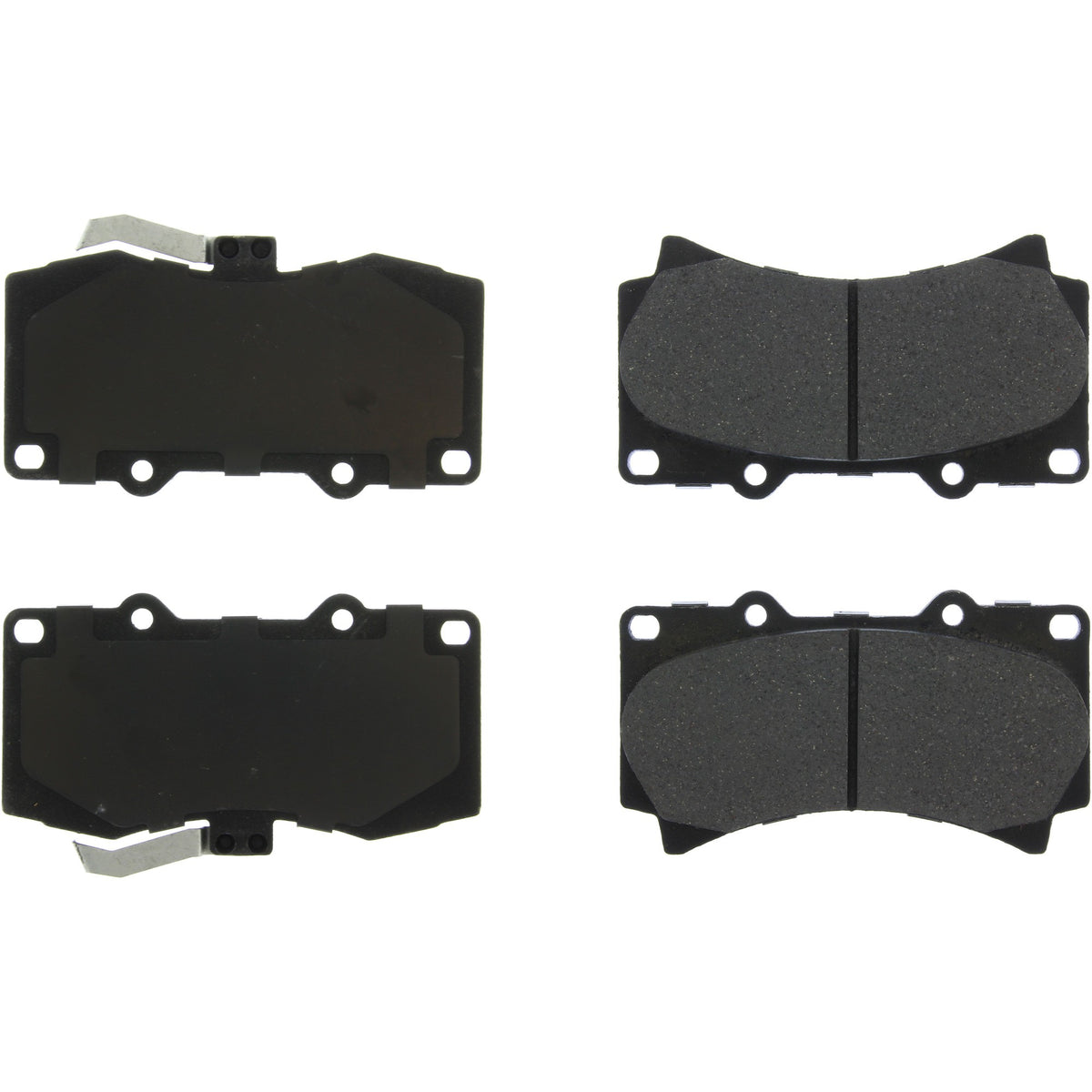 Centric Parts Disc Brake Pad Set Ceramic with Shims for 2006-2010 Hummer H3, 2009-2010 H3T 103.11190