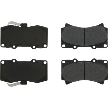 Centric Parts Disc Brake Pad Set Ceramic with Shims for 2006-2010 Hummer H3, 2009-2010 H3T 103.11190