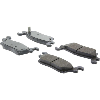 Centric Parts Disc Brake Pad Set Ceramic with Shims for 2006-2010 Hummer H3, 2009-2010 H3T 103.11200