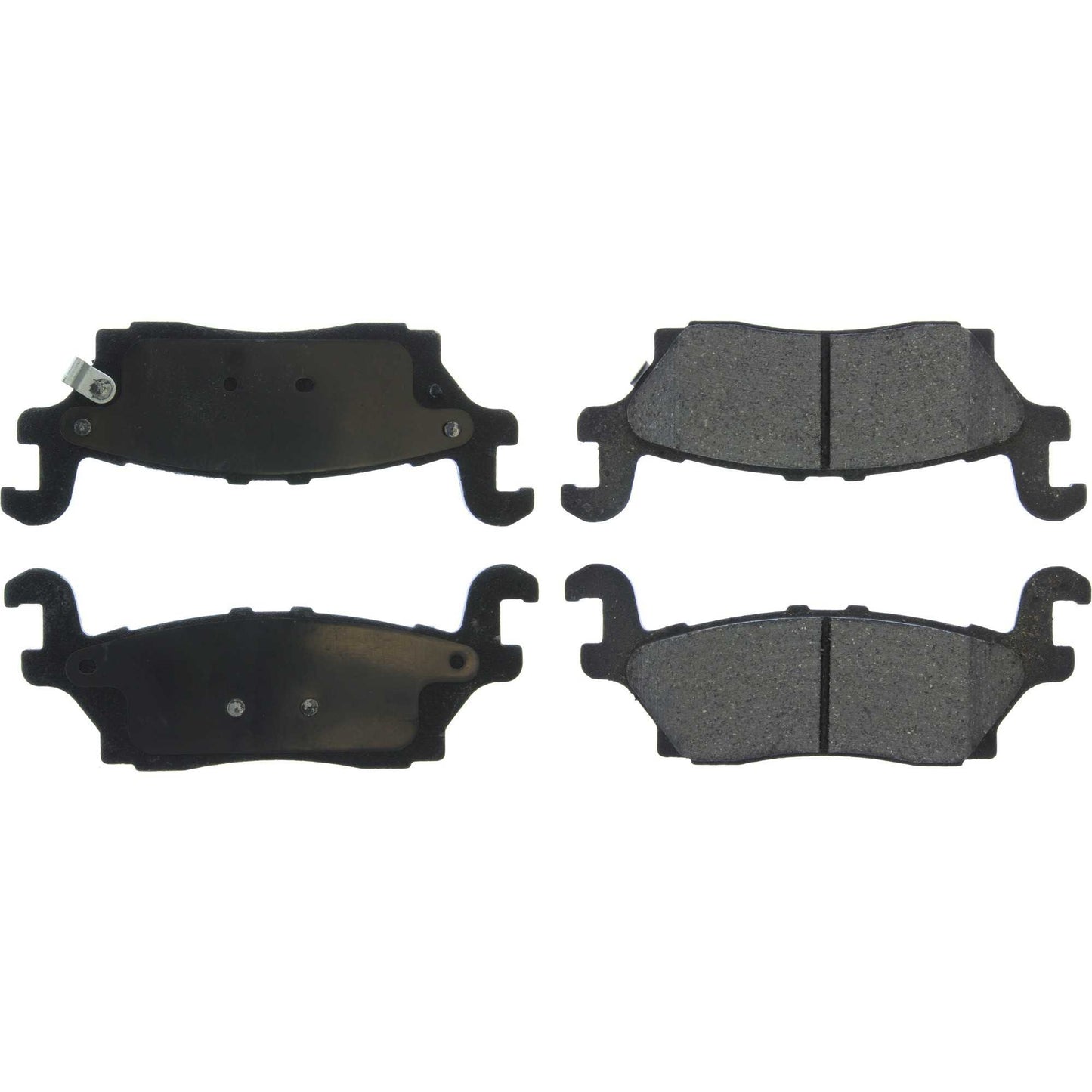 Centric Parts Disc Brake Pad Set Ceramic with Shims for 2006-2010 Hummer H3, 2009-2010 H3T 103.11200