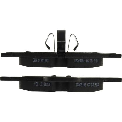 Centric Parts Disc Brake Pad Set C-Tek Ceramic with Shims for 2005-2017 Mercedes-Benz G55 AMG, G65 AMG 103.11220