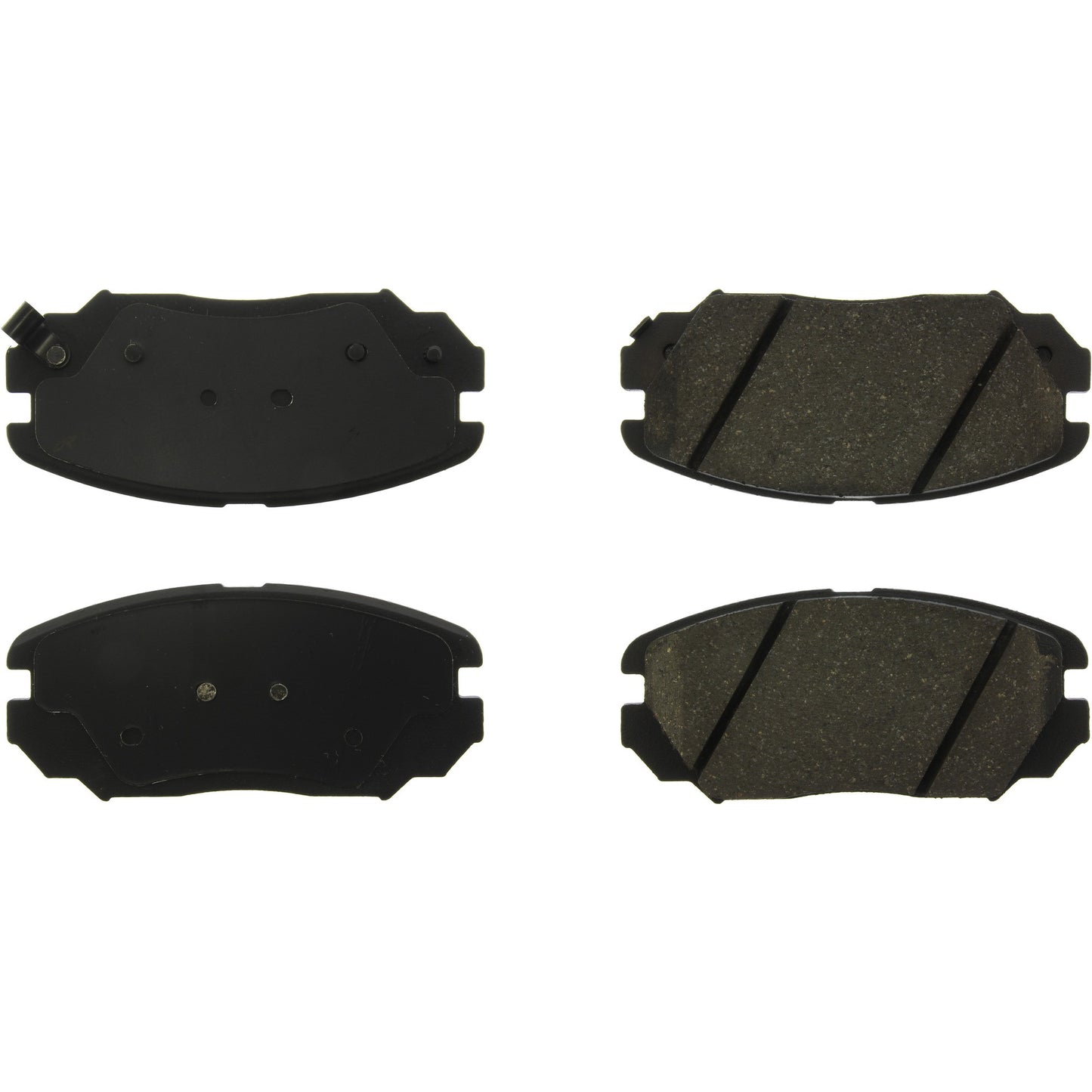 Centric Parts Disc Brake Pad Set C-Tek Ceramic with Shims for 2010-2020 Buick Allure Cascada LaCrosse Regal Cadillac ELR Chevrolet Equinox Impala Malibu GMC Terrain Hyundai Azera Sonata