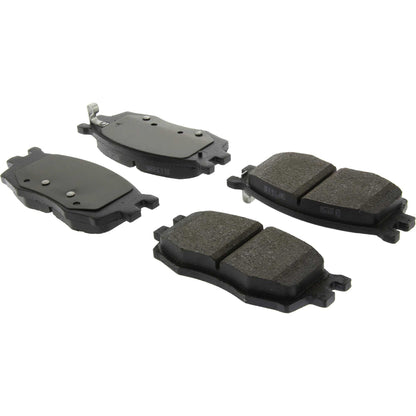 Centric Parts Disc Brake Pad Set Ceramic with Shims for 2006-2012 Dodge Attitude, Hyundai Accent, Kia Rio, Rio5 103.11560