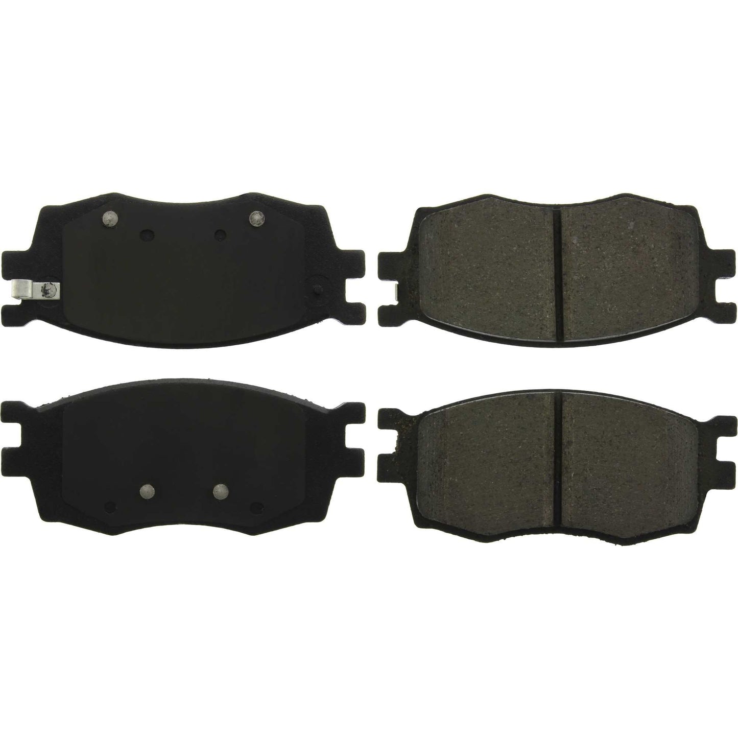 Centric Parts Disc Brake Pad Set Ceramic with Shims for 2006-2012 Dodge Attitude, Hyundai Accent, Kia Rio, Rio5 103.11560