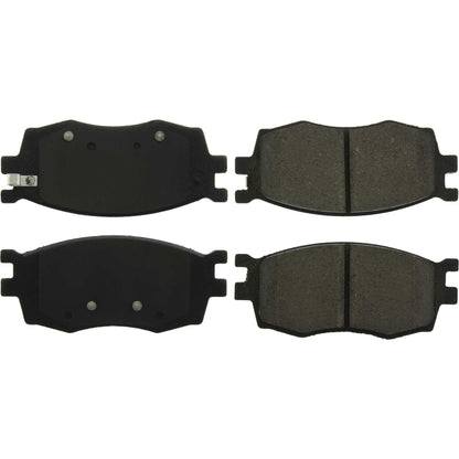 Centric Parts Disc Brake Pad Set Ceramic with Shims for 2006-2012 Dodge Attitude, Hyundai Accent, Kia Rio, Rio5 103.11560
