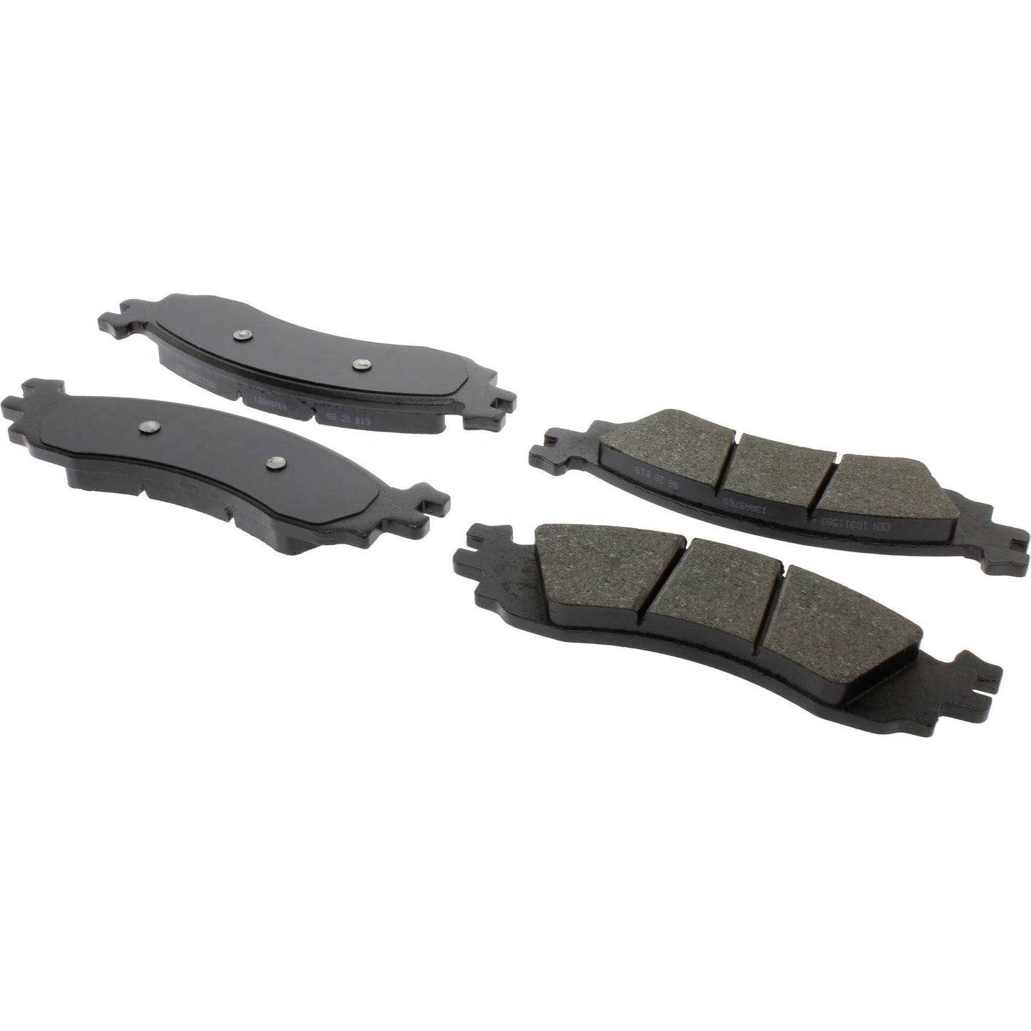 Centric Parts Disc Brake Pad Set C-Tek Ceramic with Shims for 2006-2010 Ford Explorer, 2007-2010 Ford Taurus, 2006-2010 Mercury Mountaineer