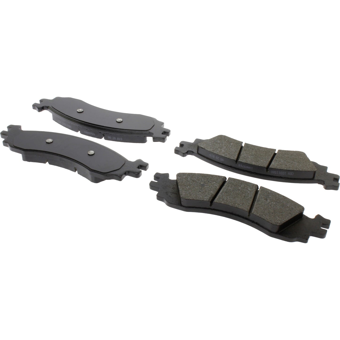 Centric Parts Disc Brake Pad Set C-Tek Ceramic with Shims for 2006-2010 Ford Explorer, 2007-2010 Ford Taurus, 2006-2010 Mercury Mountaineer