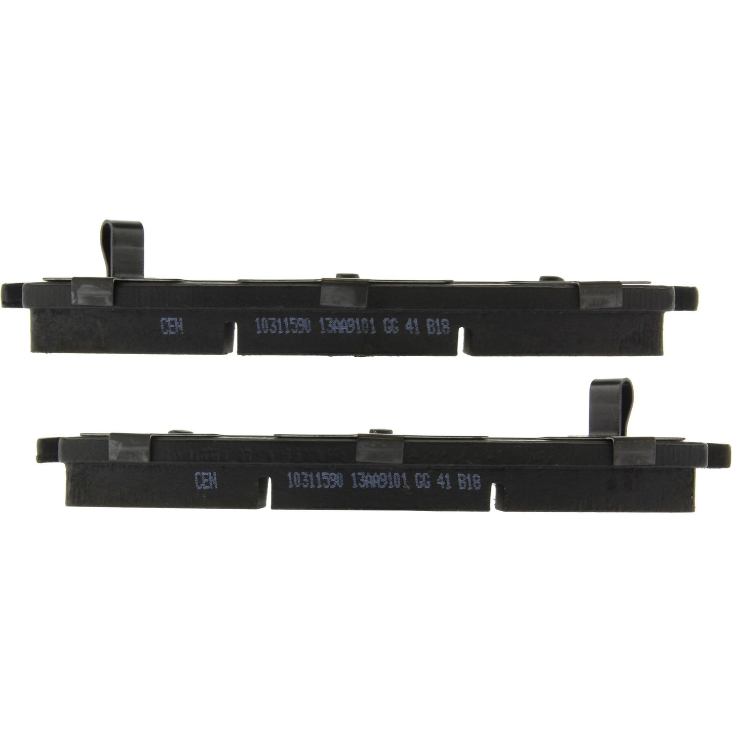 Centric Parts Disc Brake Pad Set C-Tek Ceramic with Shims for 2006-2016 Buick Cadillac Chevrolet 103.11590