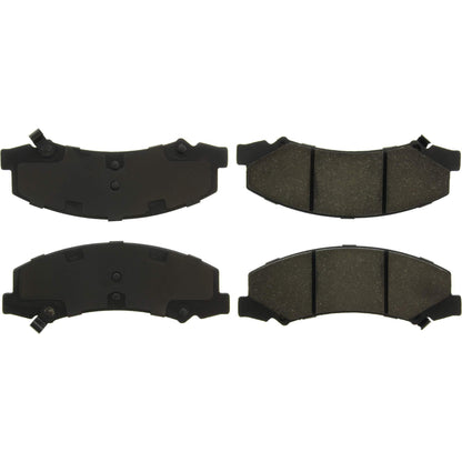 Centric Parts Disc Brake Pad Set C-Tek Ceramic with Shims for 2006-2016 Buick Cadillac Chevrolet 103.11590