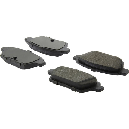 Centric Parts Disc Brake Pad Set Ceramic with Shims for 2006-2012 Ford Fusion, Lincoln MKZ, Mazda 6, Mercury Milan 103.11610
