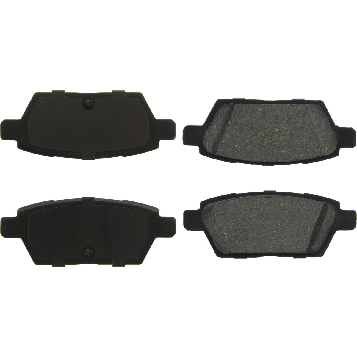 Centric Parts Disc Brake Pad Set Ceramic with Shims for 2006-2012 Ford Fusion, Lincoln MKZ, Mazda 6, Mercury Milan 103.11610
