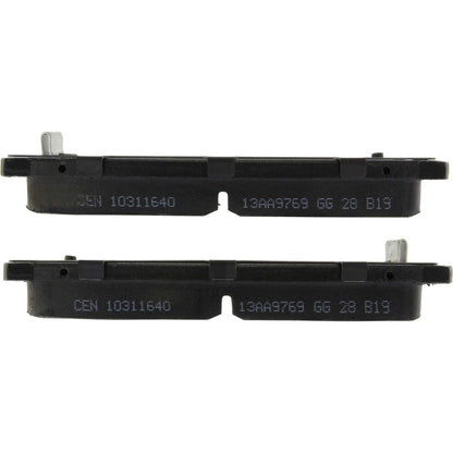 Centric Parts Disc Brake Pad Set Ceramic with Shims for 2006-2012 Ford Fusion, Lincoln MKZ, Mazda 6, Mercury Milan, Zephyr 103.11640