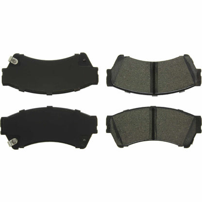Centric Parts Disc Brake Pad Set Ceramic with Shims for 2006-2012 Ford Fusion, Lincoln MKZ, Mazda 6, Mercury Milan, Zephyr 103.11640