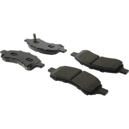 Centric Parts Disc Brake Pad Set C-Tek Ceramic with Shims for 2008-2017 Buick Enclave, 2009-2017 Chevrolet Traverse, 2007-2017 GMC Acadia, 2010-2017 Saturn Outlook