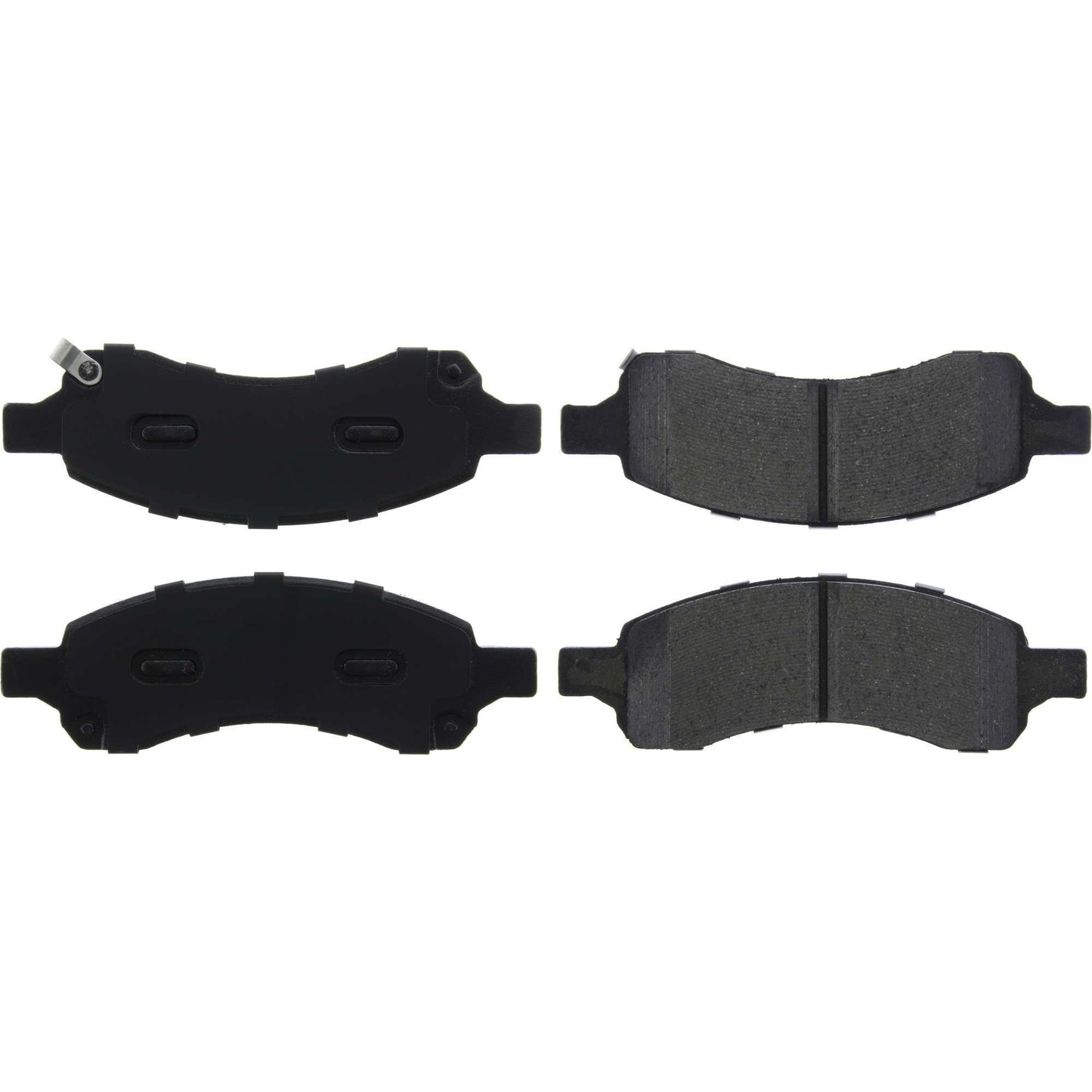 Centric Parts Disc Brake Pad Set C-Tek Ceramic with Shims for 2008-2017 Buick Enclave, 2009-2017 Chevrolet Traverse, 2007-2017 GMC Acadia, 2010-2017 Saturn Outlook