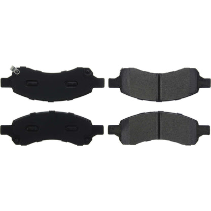 Centric Parts Disc Brake Pad Set C-Tek Ceramic with Shims for 2008-2017 Buick Enclave, 2009-2017 Chevrolet Traverse, 2007-2017 GMC Acadia, 2010-2017 Saturn Outlook