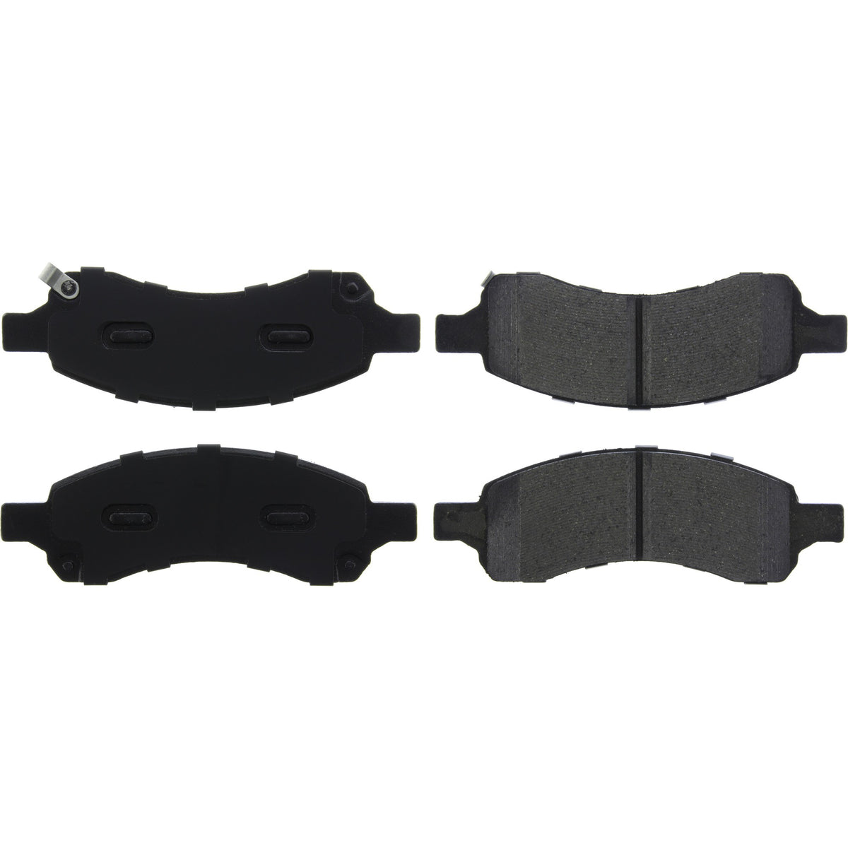 Centric Parts Disc Brake Pad Set C-Tek Ceramic with Shims for 2008-2017 Buick Enclave, 2009-2017 Chevrolet Traverse, 2007-2017 GMC Acadia, 2010-2017 Saturn Outlook