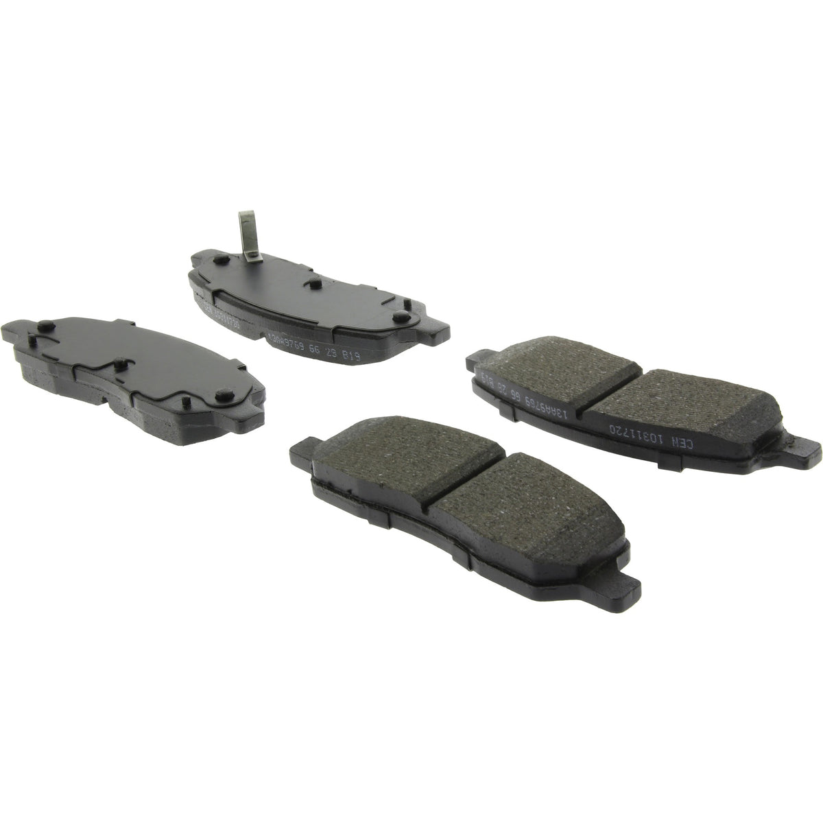 Centric Parts Disc Brake Pad Set Ceramic with Shims for 2006-2011 Buick Lucerne Cadillac DTS 103.11720