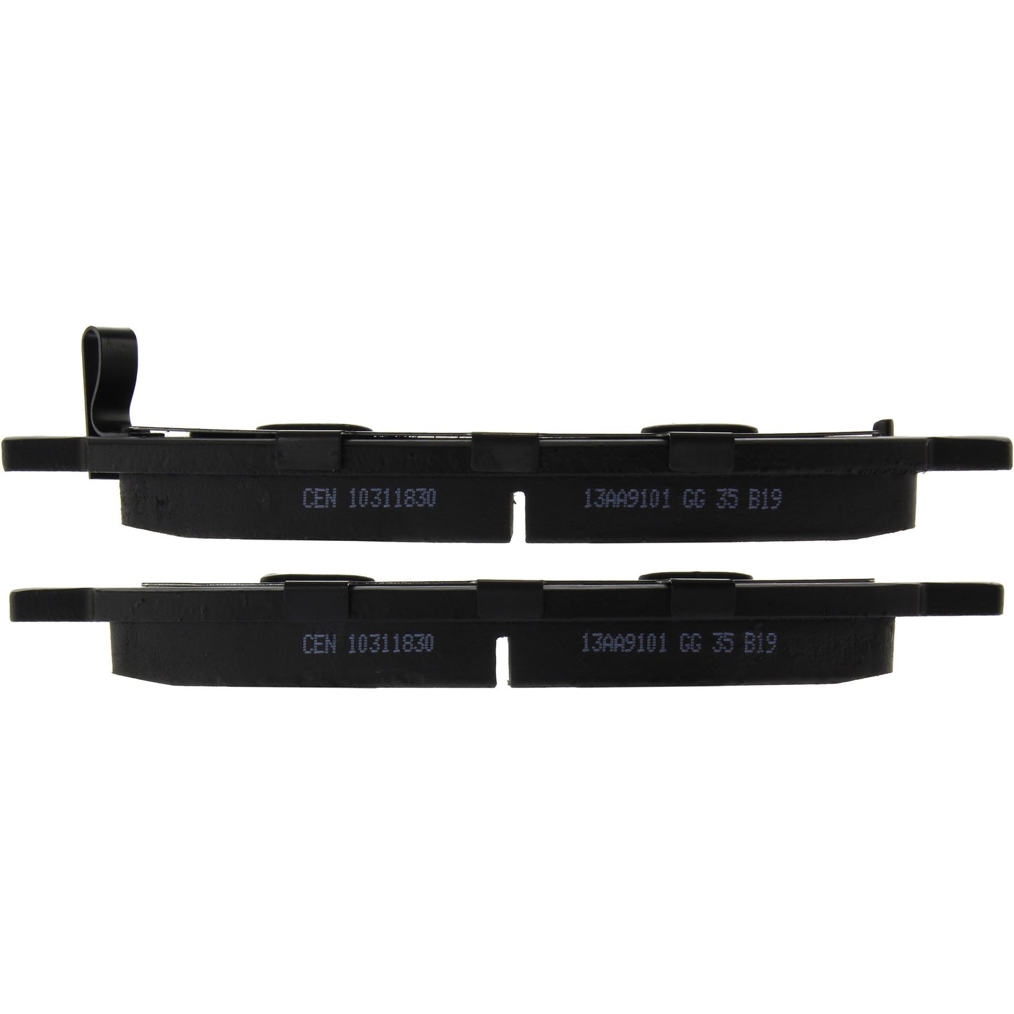 Centric Parts Disc Brake Pad Set Ceramic with Shims for 2004-2007 Infiniti QX56 Nissan Armada Pathfinder Titan 103.11830